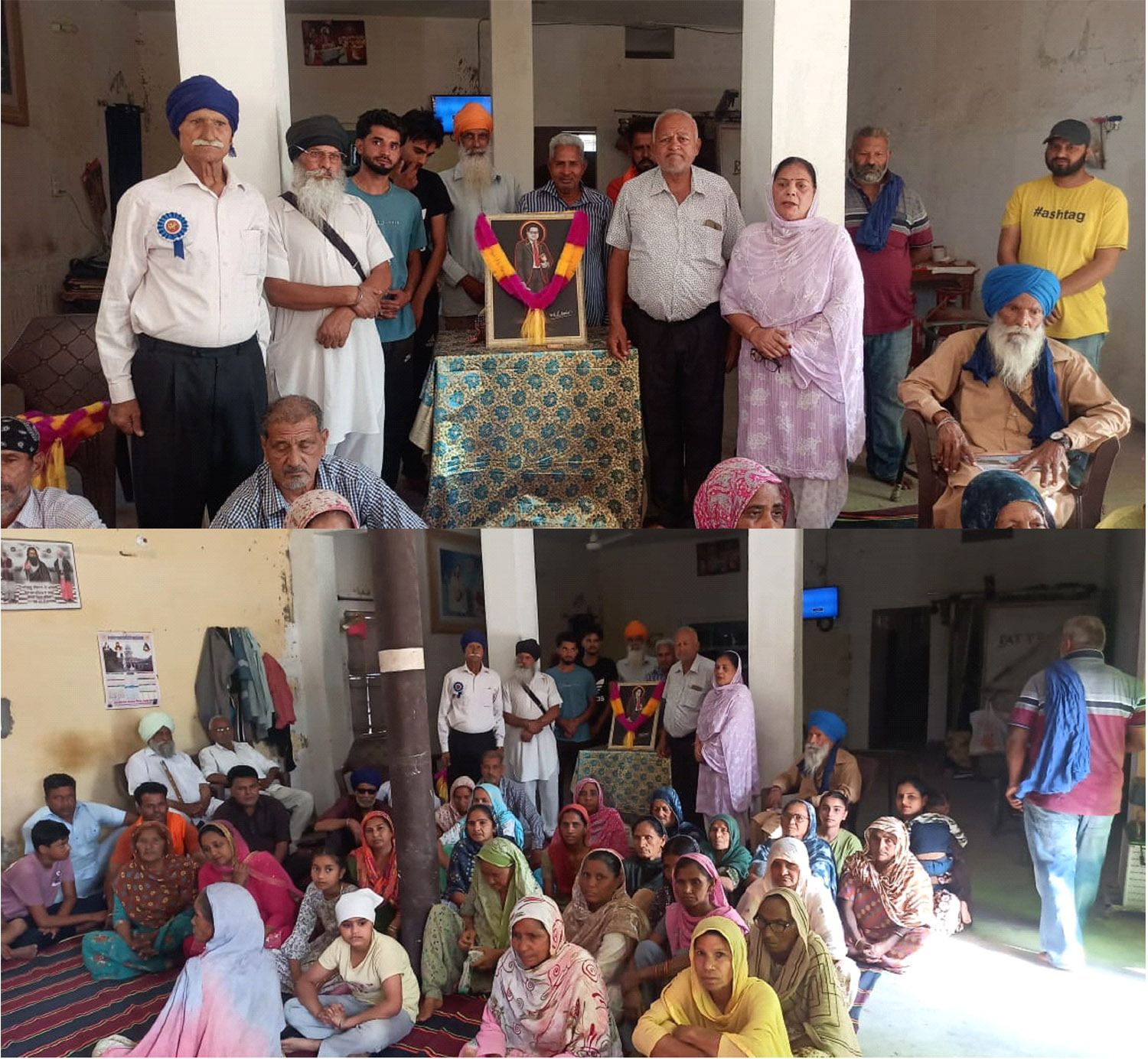 Baba Saheb Dr. Bhim Rao Ambedkar's birthday was celebrated.